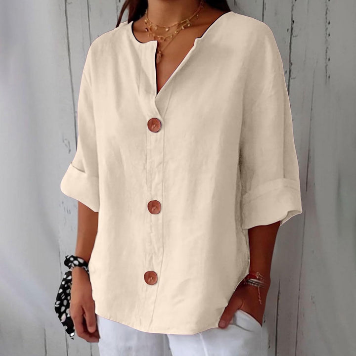 Zeinab – Breezy Women’s Linen Coastal Blouse