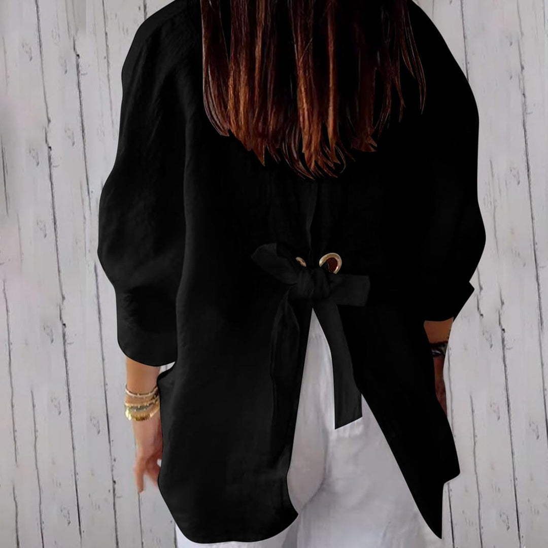 Elise – Women’s Linen Button-Down Shirt