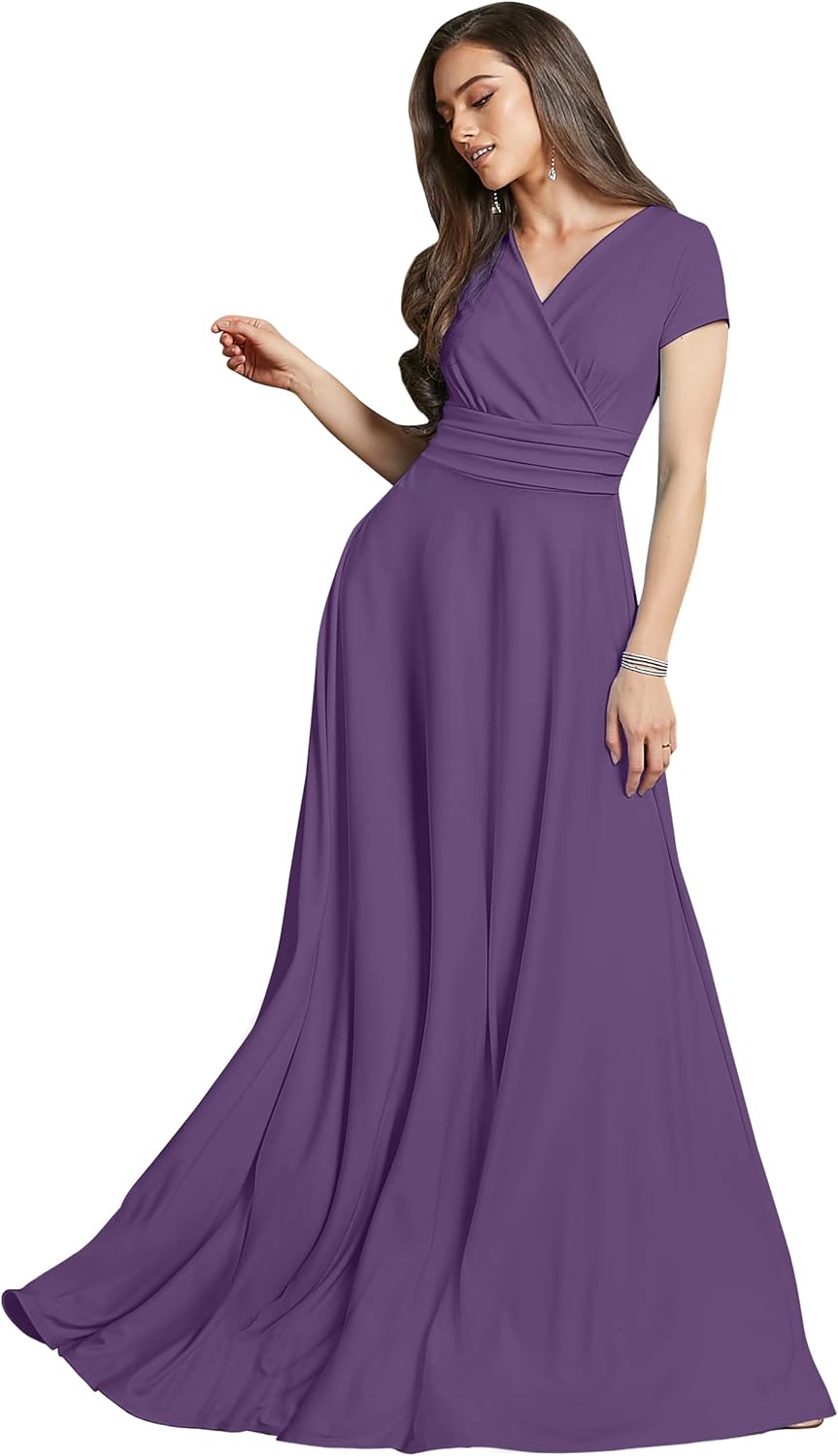 Maude – Quick-Dry Women’s V-Neck Midi Dress