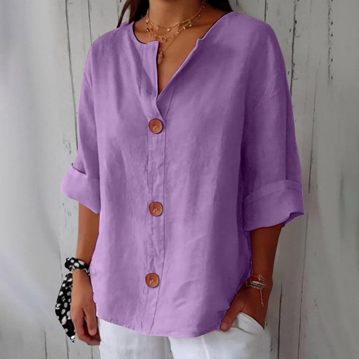 Zeinab – Breezy Women’s Linen Coastal Blouse