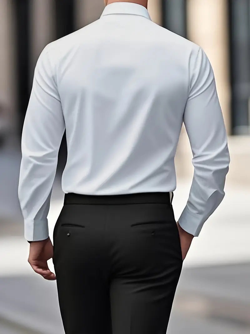 Wence – Tailored Men’s Long Sleeve Shirt