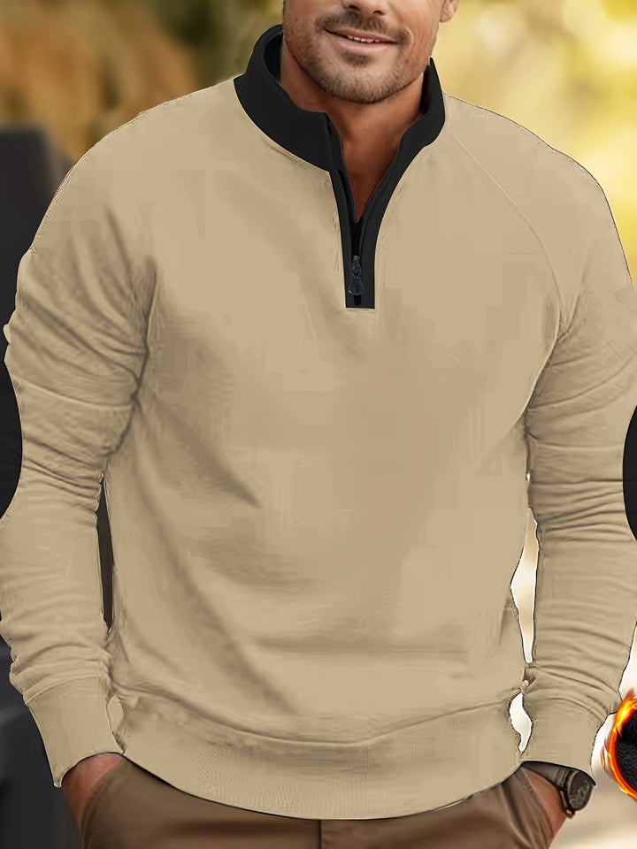 Ricky – Versatile Men’s Quarter-Zip Pullover