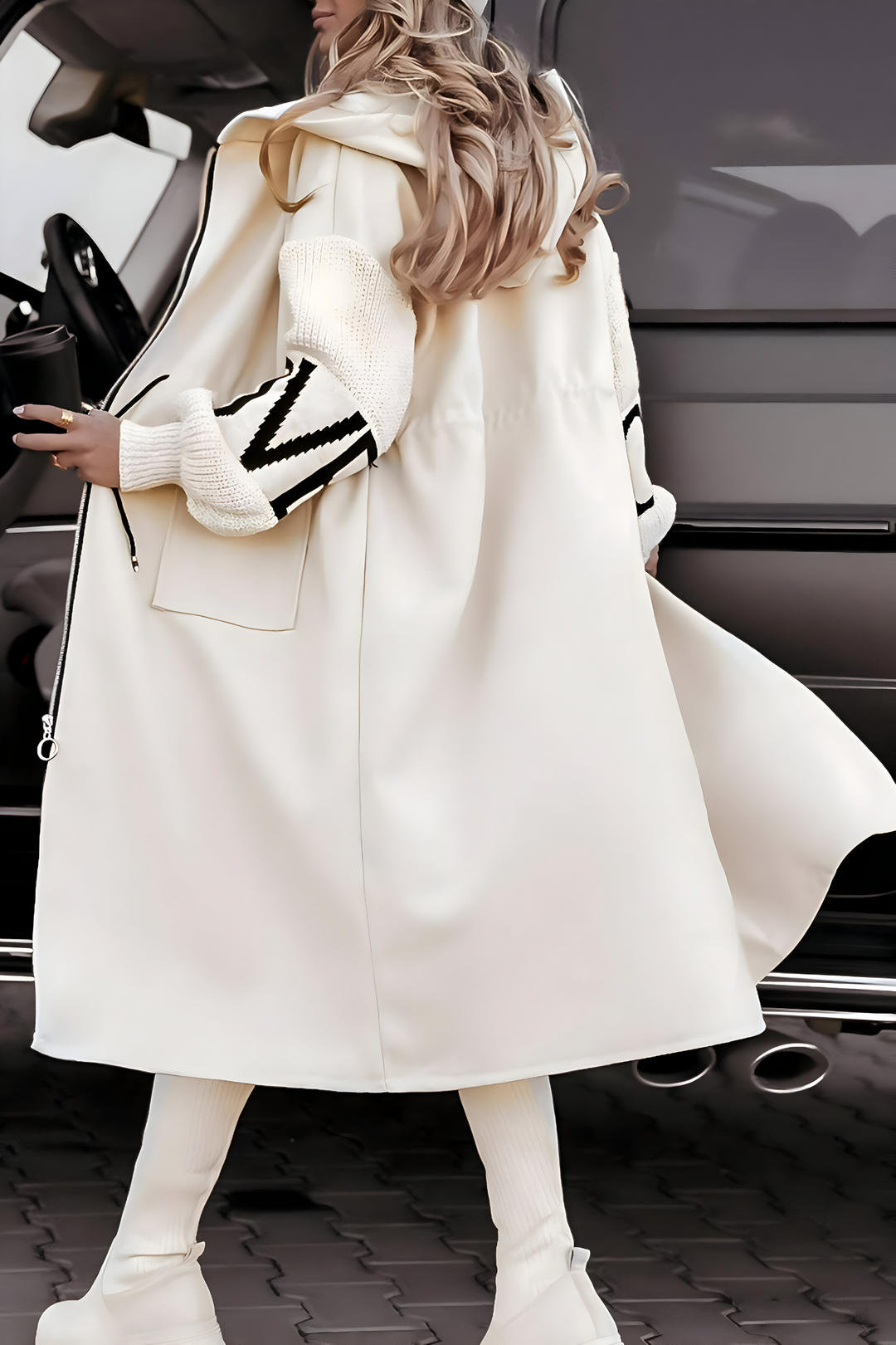 Ashiana – Women’s Hooded Knit Coatigan