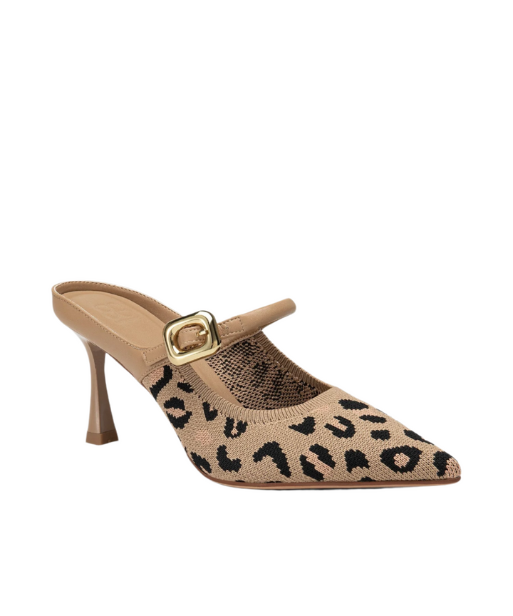 Julie – Sleek Pointed Toe Women’s Heeled Mules