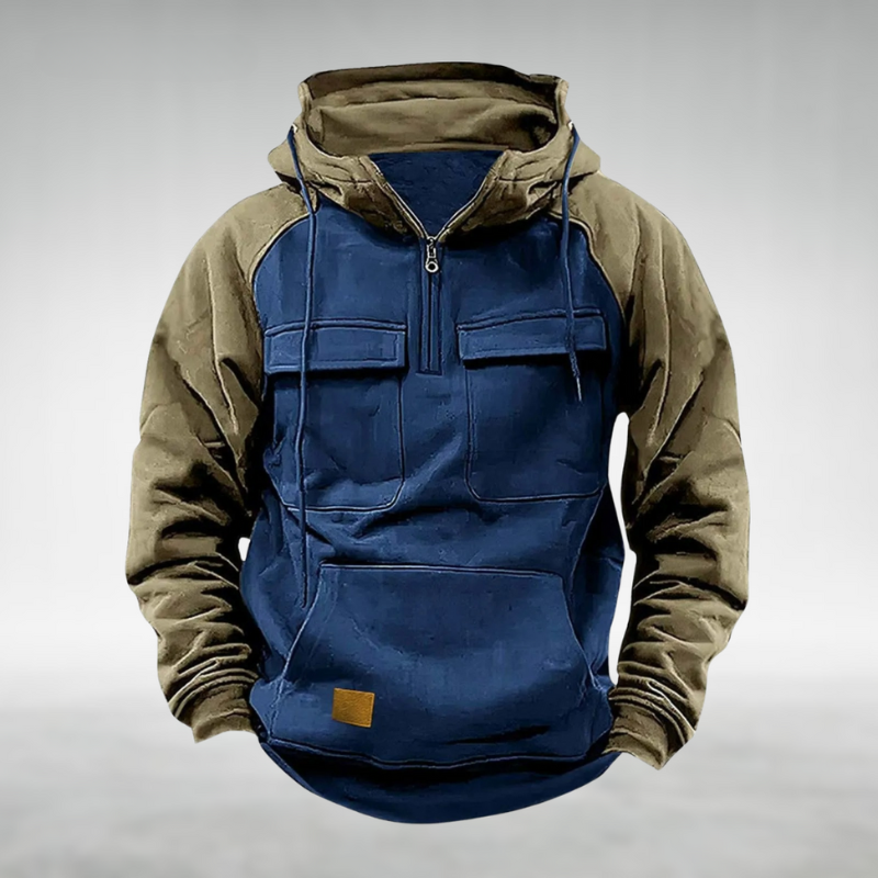 Mike – Two-Tone Men’s Winter Hoodie
