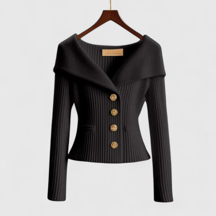 Giulia – Soft-Knit Women’s Elegant Cardigan