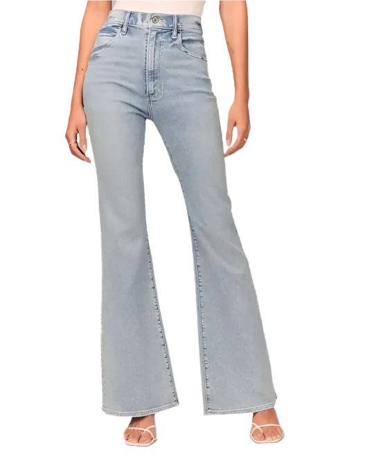 Sophie – Super High-Waist Flared Jeans for Women