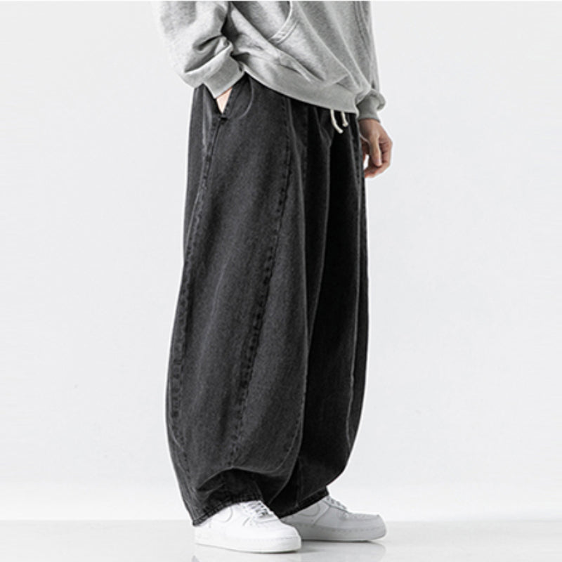 Luca – Retro-Fit Men’s Wide-Leg Denim Pants