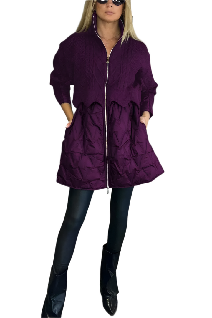 Carla – Hybrid Knit Women’s Quilted Jacket