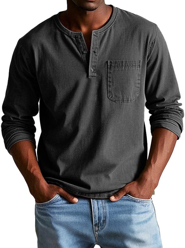 Diony – Heritage Men’s Henley Shirt