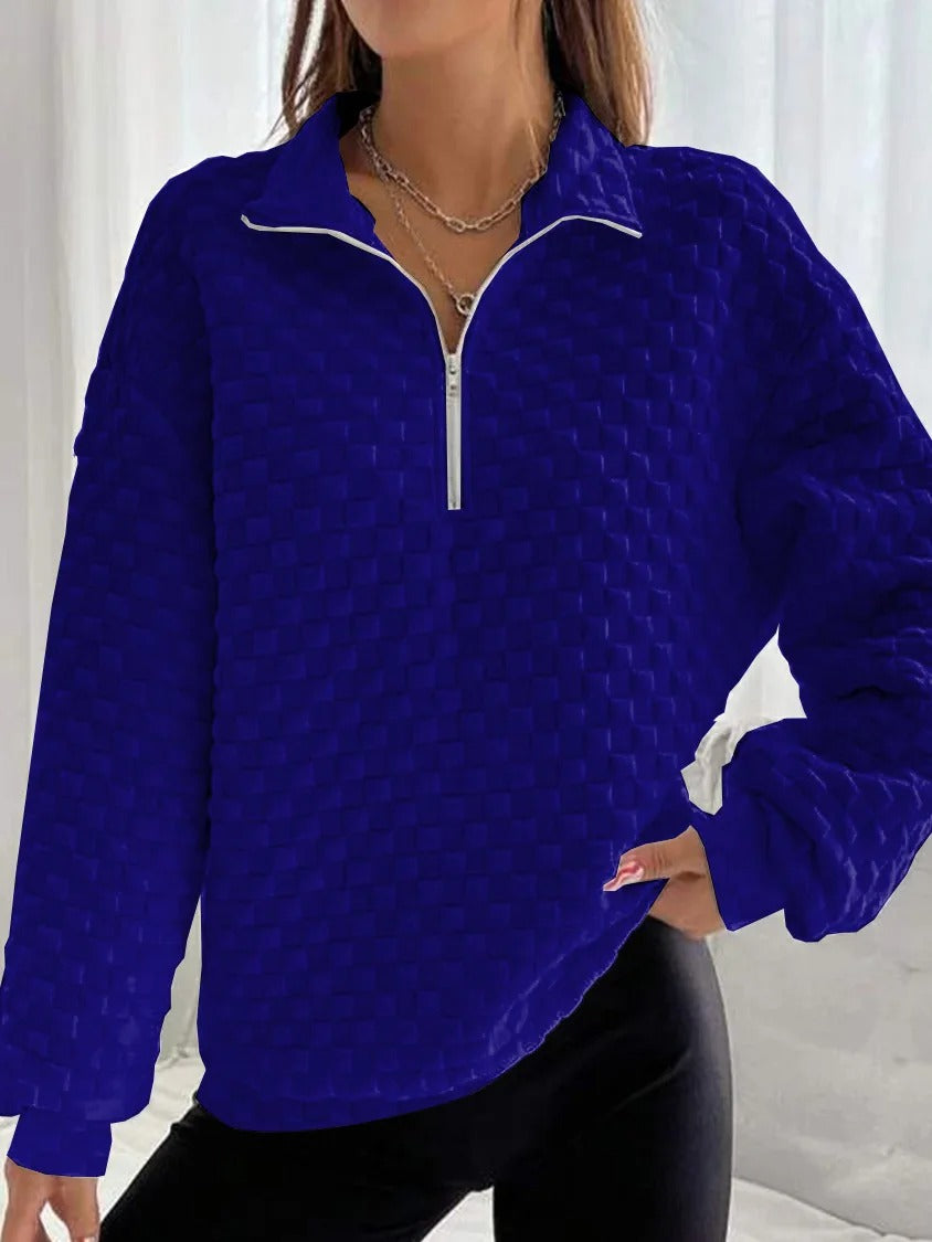 Grace – Trendy Women’s Sweater with Zipper