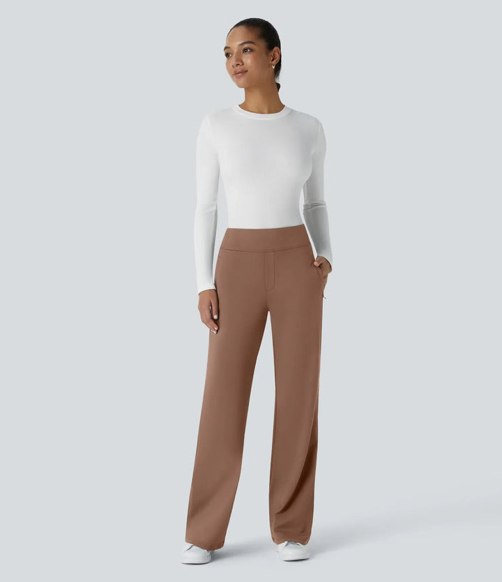 Camille – High-Waist Women’s Flared Pants