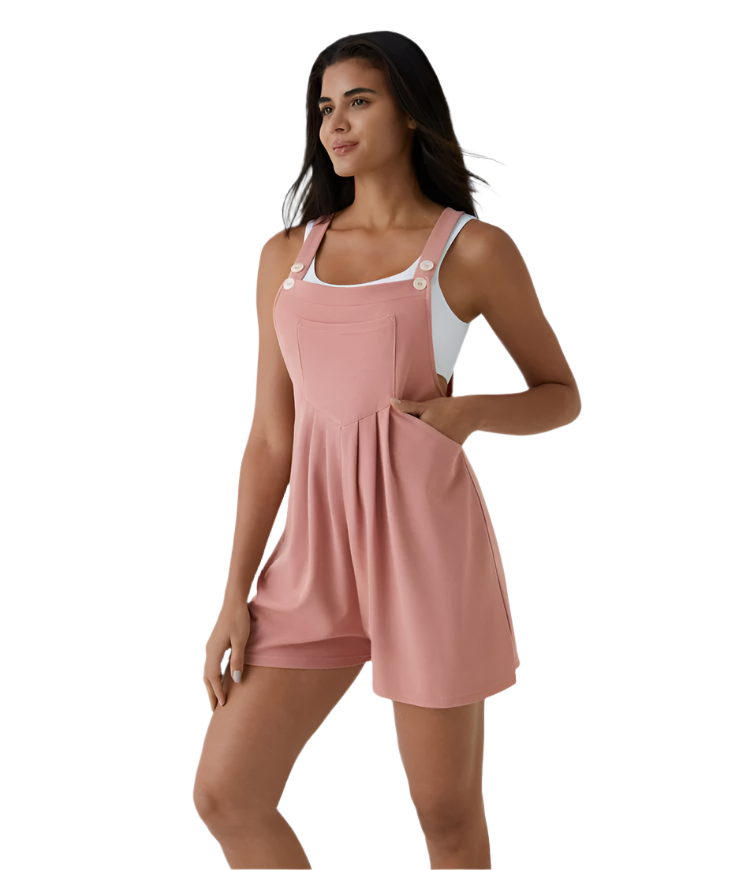 Rachel – Women's Trendy Short Spring Jumpsuit