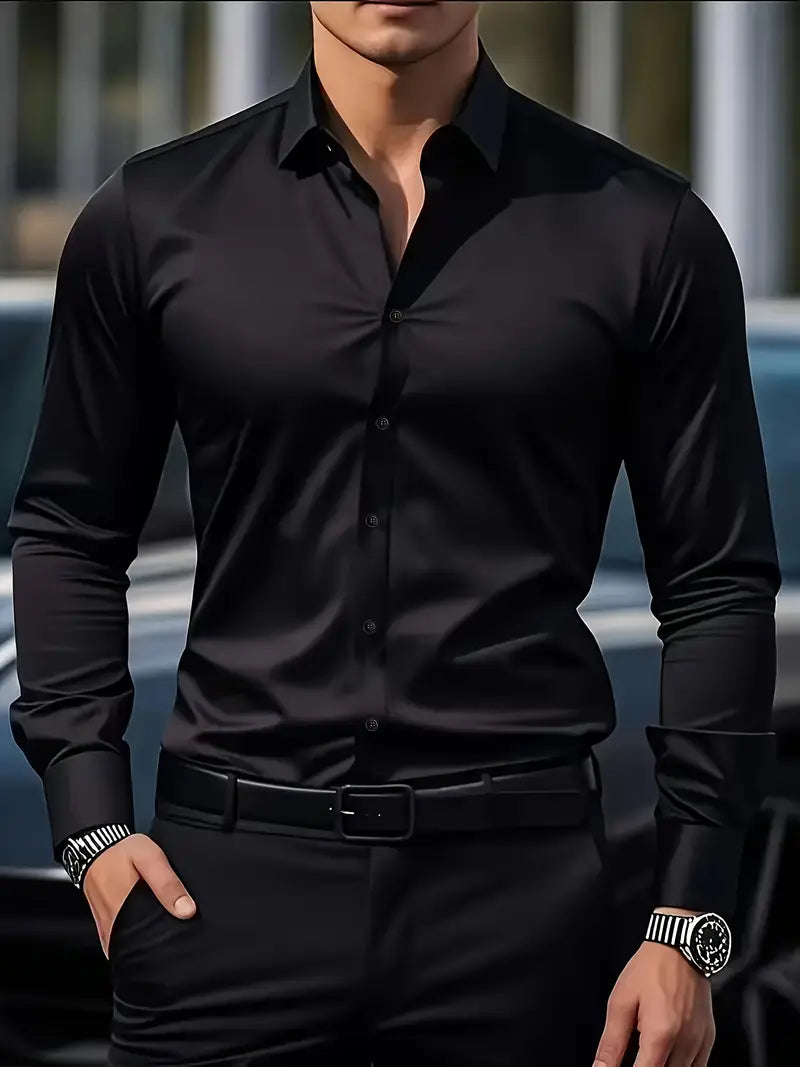 Wence – Tailored Men’s Long Sleeve Shirt