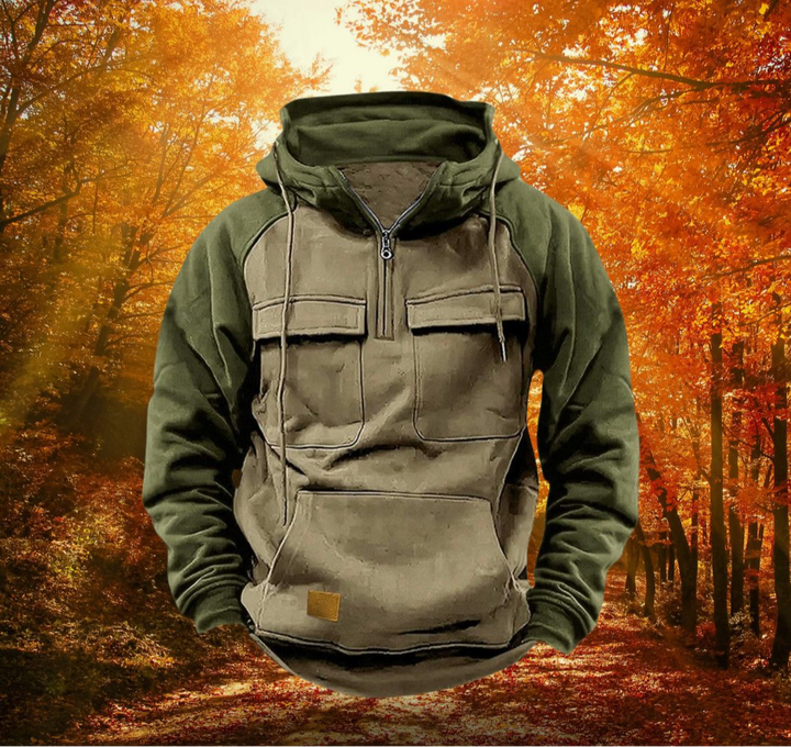 Mike – Two-Tone Men’s Winter Hoodie