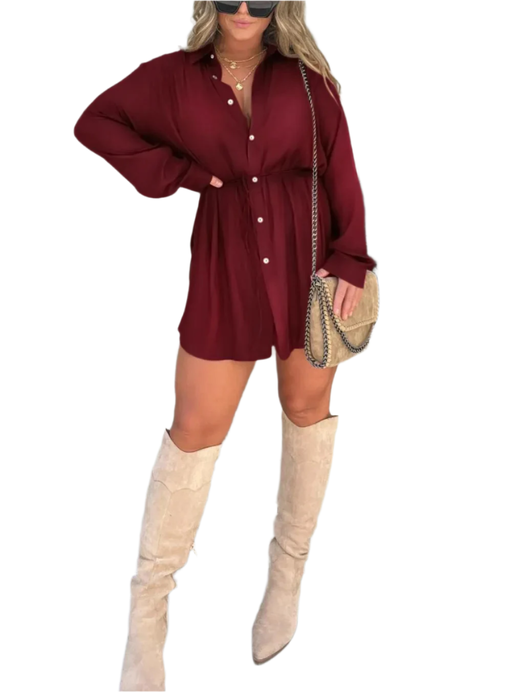 Avery – Chic Satin Women’s Romper Dress