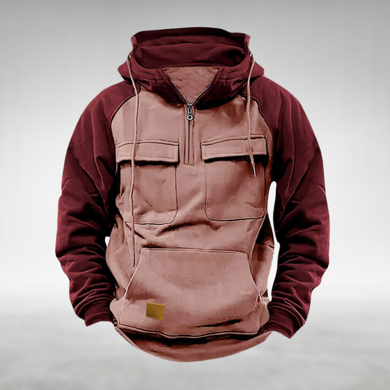 Mike – Two-Tone Men’s Winter Hoodie