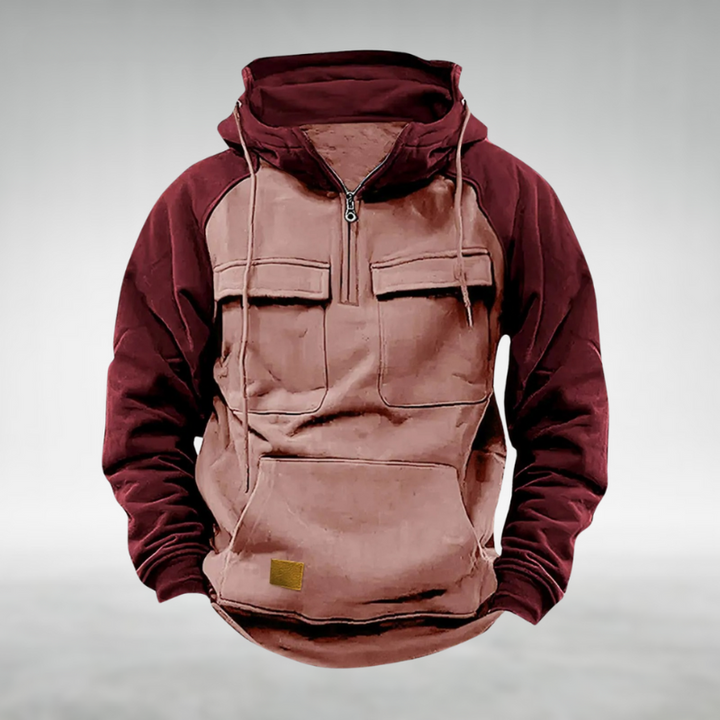 Mike – Two-Tone Men’s Winter Hoodie