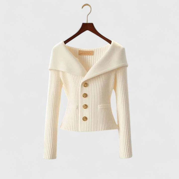 Giulia – Soft-Knit Women’s Elegant Cardigan