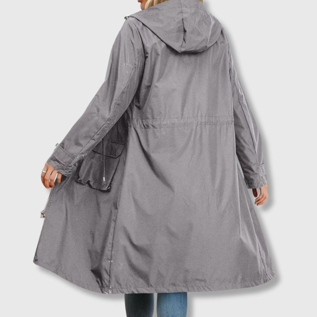Clara – Lightweight Women’s Water-Repellent Trench Coat