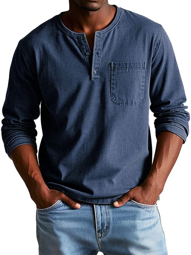 Diony – Heritage Men’s Henley Shirt