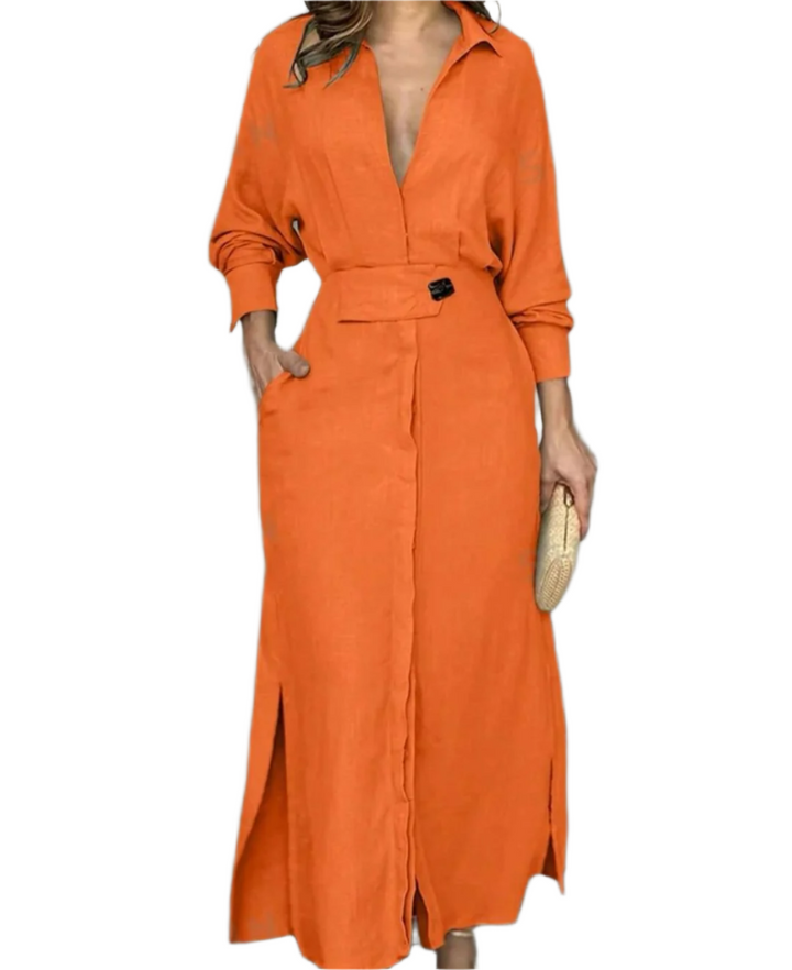 Sydney – Flowy Fit Women’s Casual Belted Dress