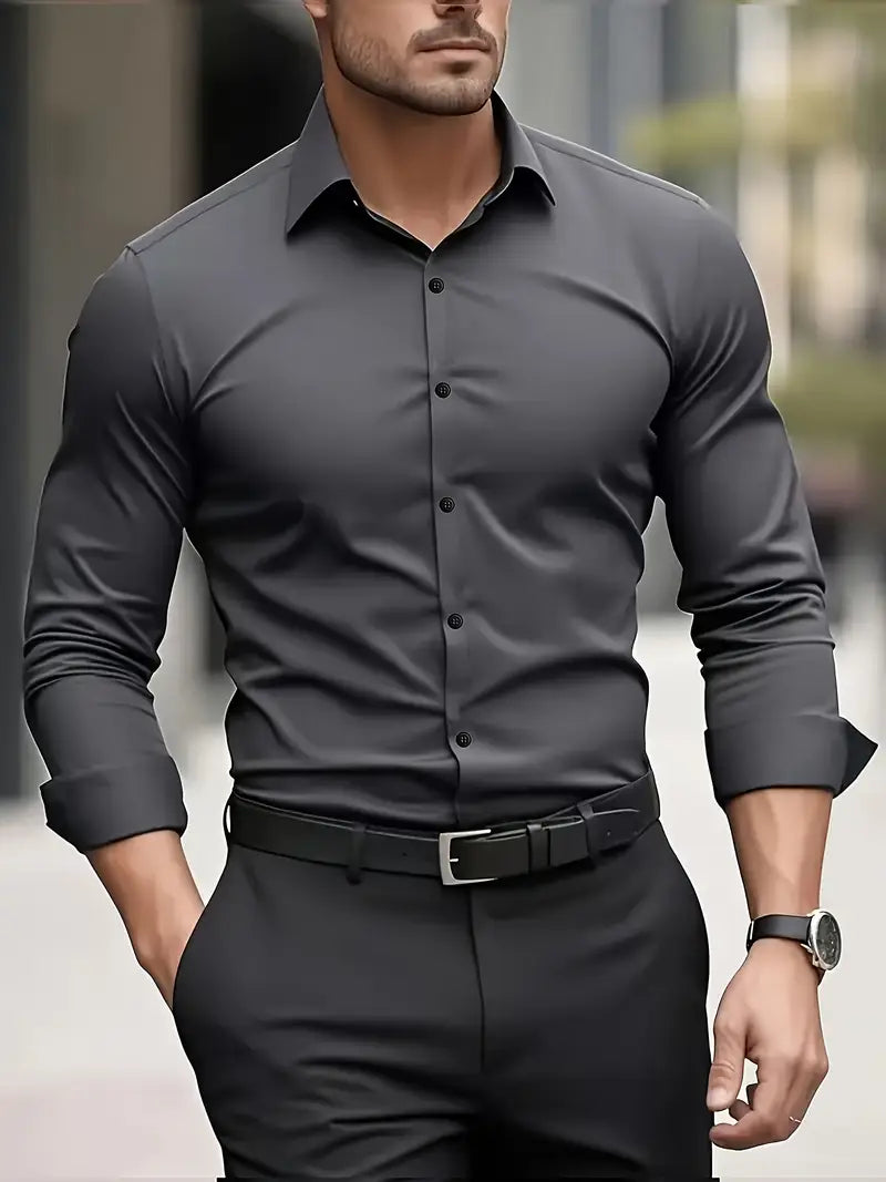 Wence – Tailored Men’s Long Sleeve Shirt