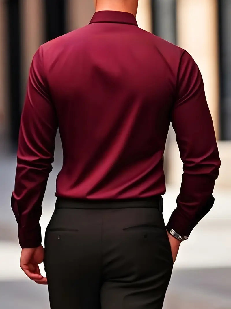 Wence – Tailored Men’s Long Sleeve Shirt
