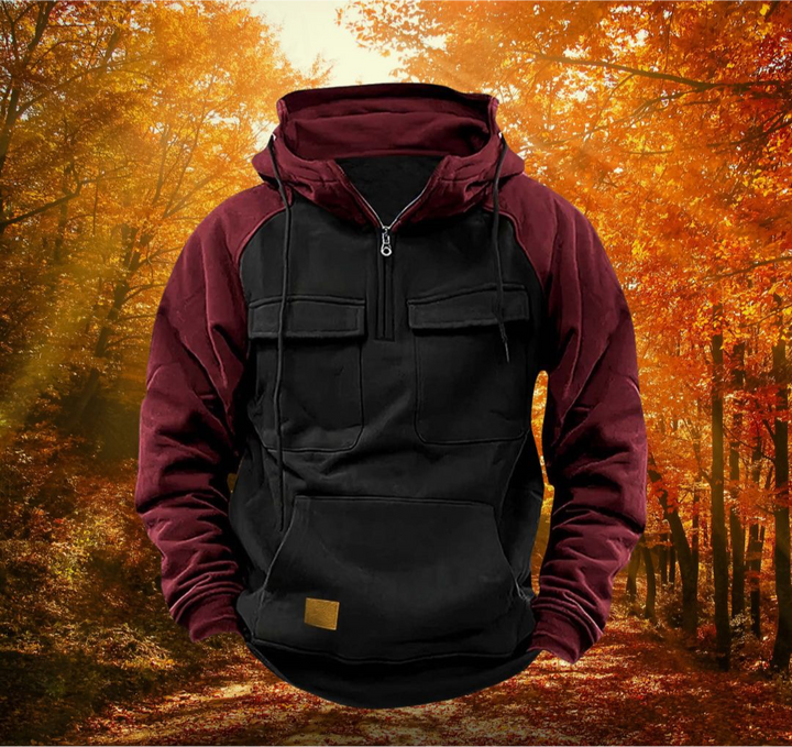 Mike – Two-Tone Men’s Winter Hoodie