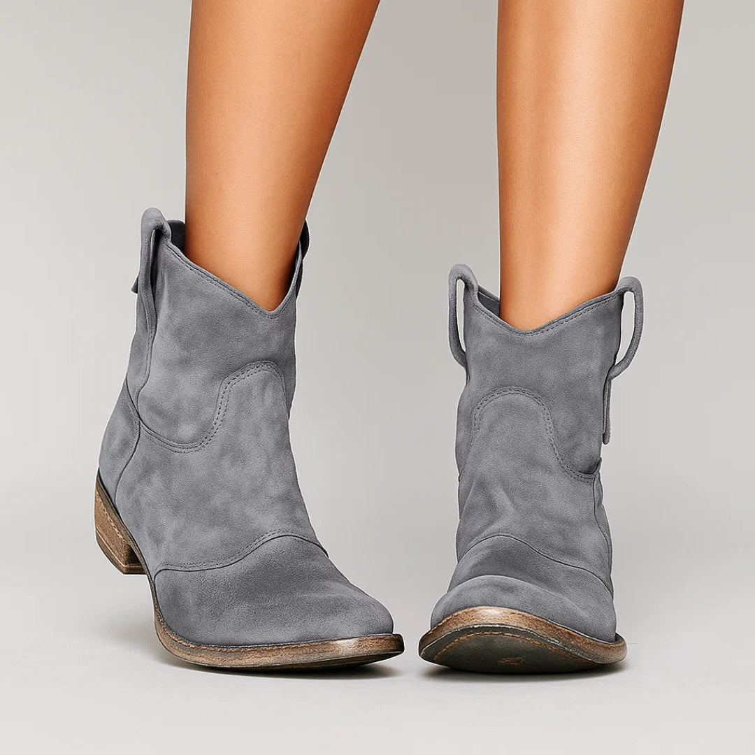 Anne – Western-Inspired Women’s Ankle Boots