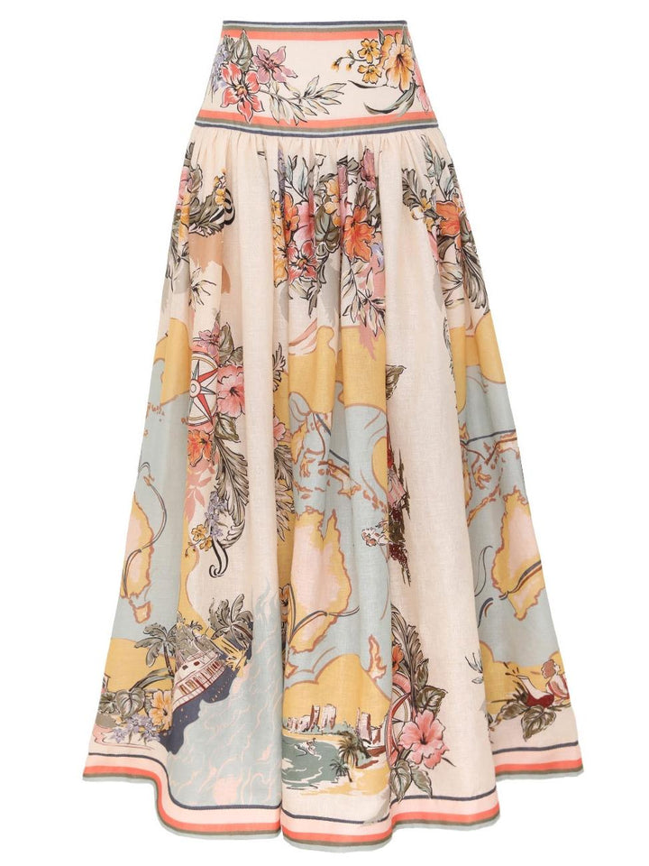 Lucy – Vintage-Inspired Women’s A-Line Skirt & Top Set