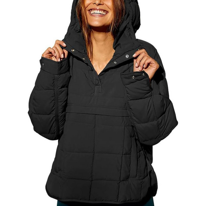 Gelai – Oversized Women’s Hooded Pullover Jacket