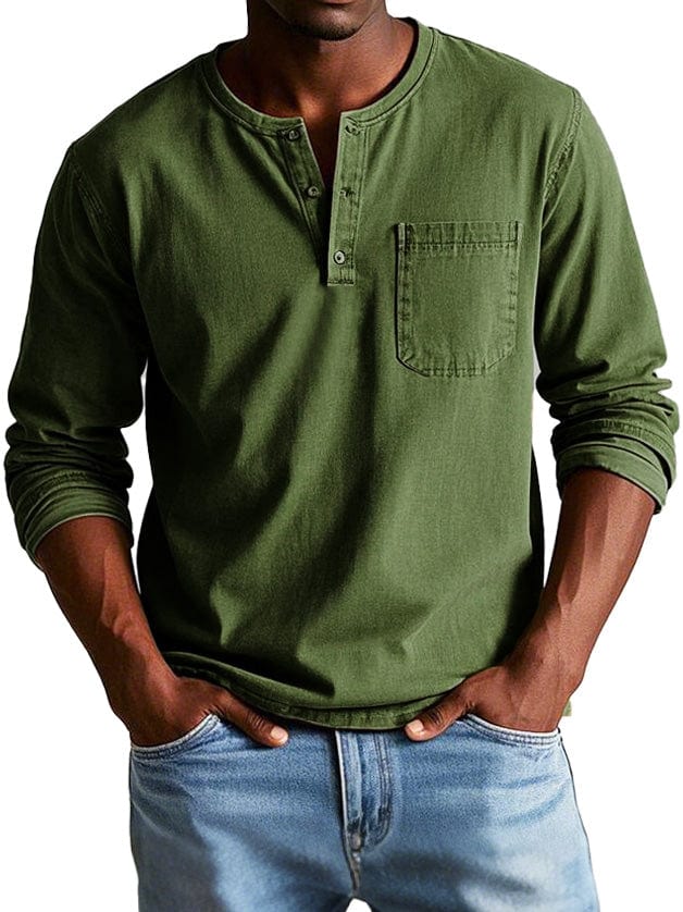 Diony – Heritage Men’s Henley Shirt