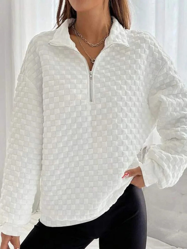 Grace – Trendy Women’s Sweater with Zipper