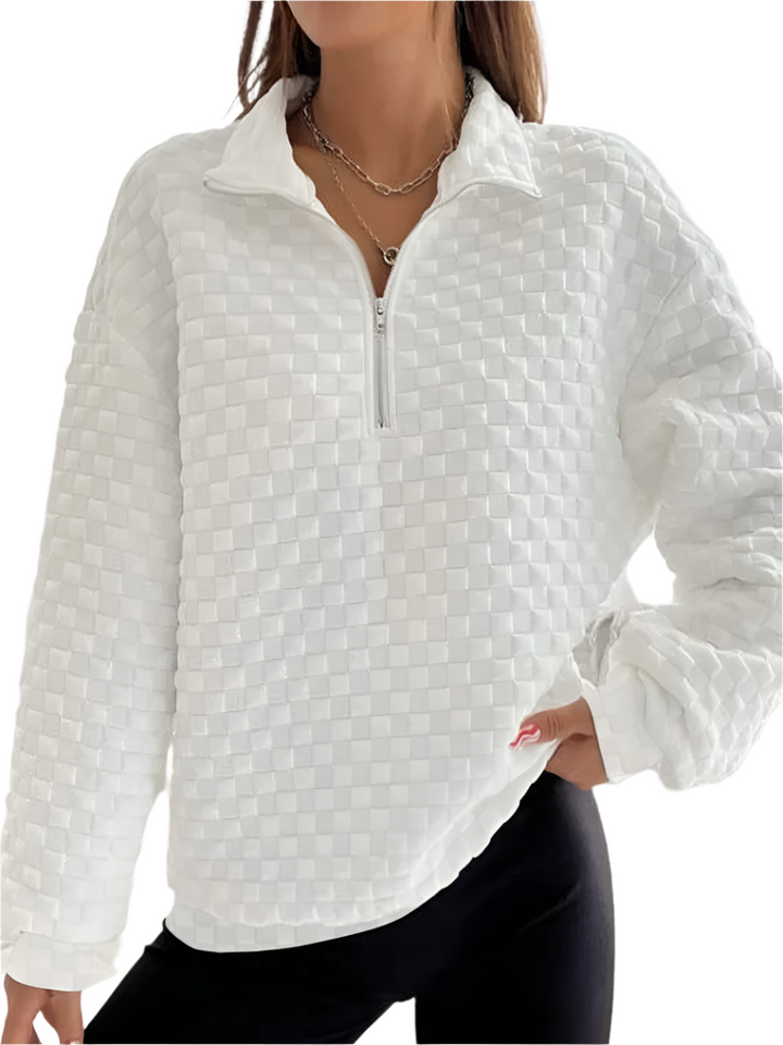 Grace – Trendy Women’s Sweater with Zipper