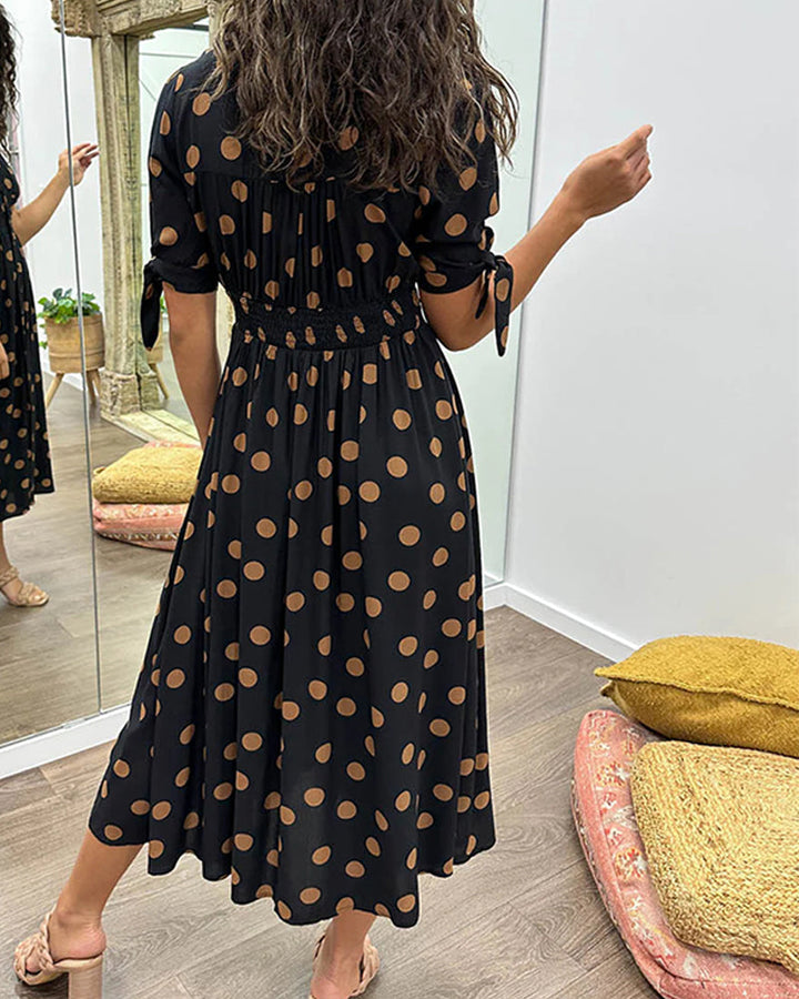Gabie – Lightweight Women’s Polka Dot Dress