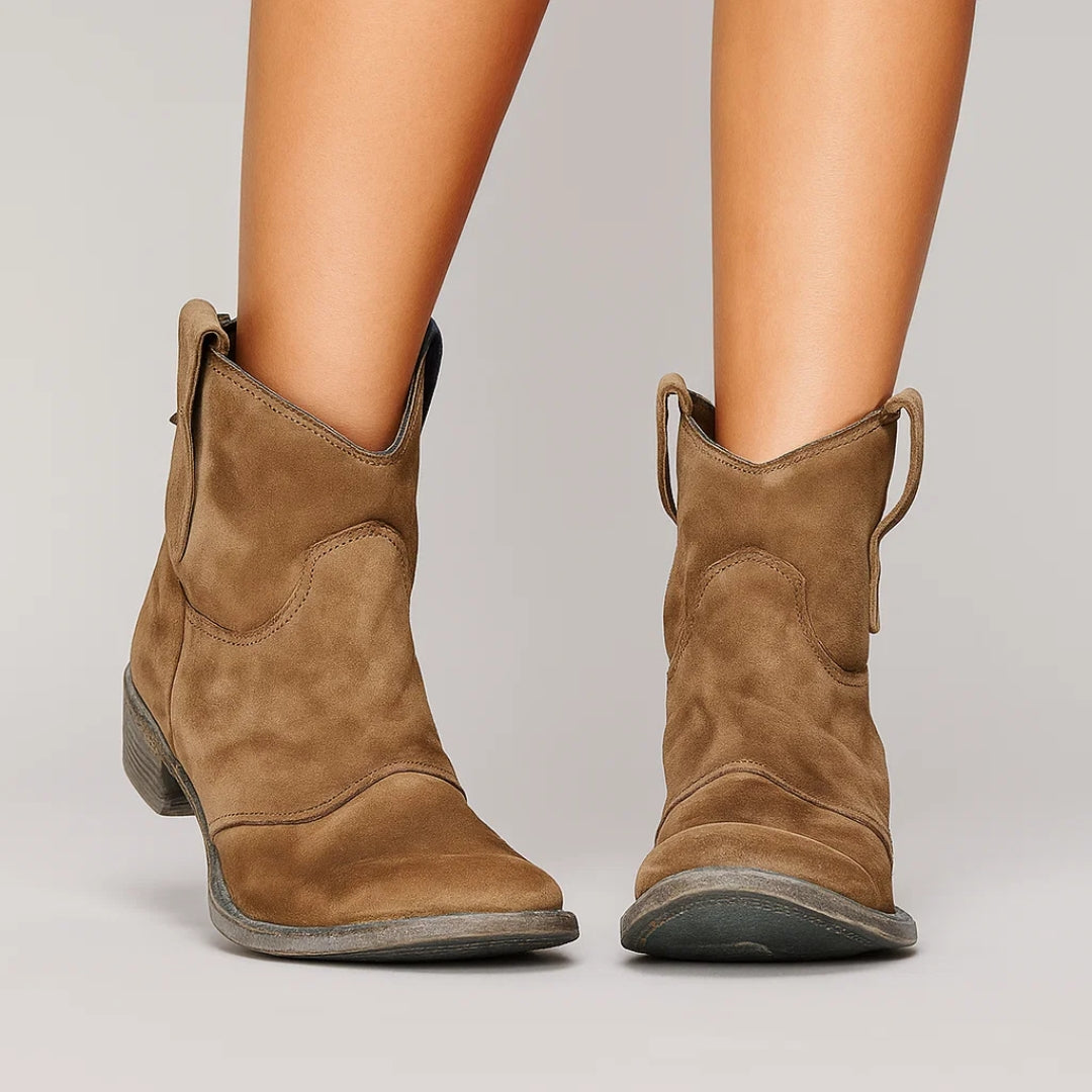 Anne – Western-Inspired Women’s Ankle Boots