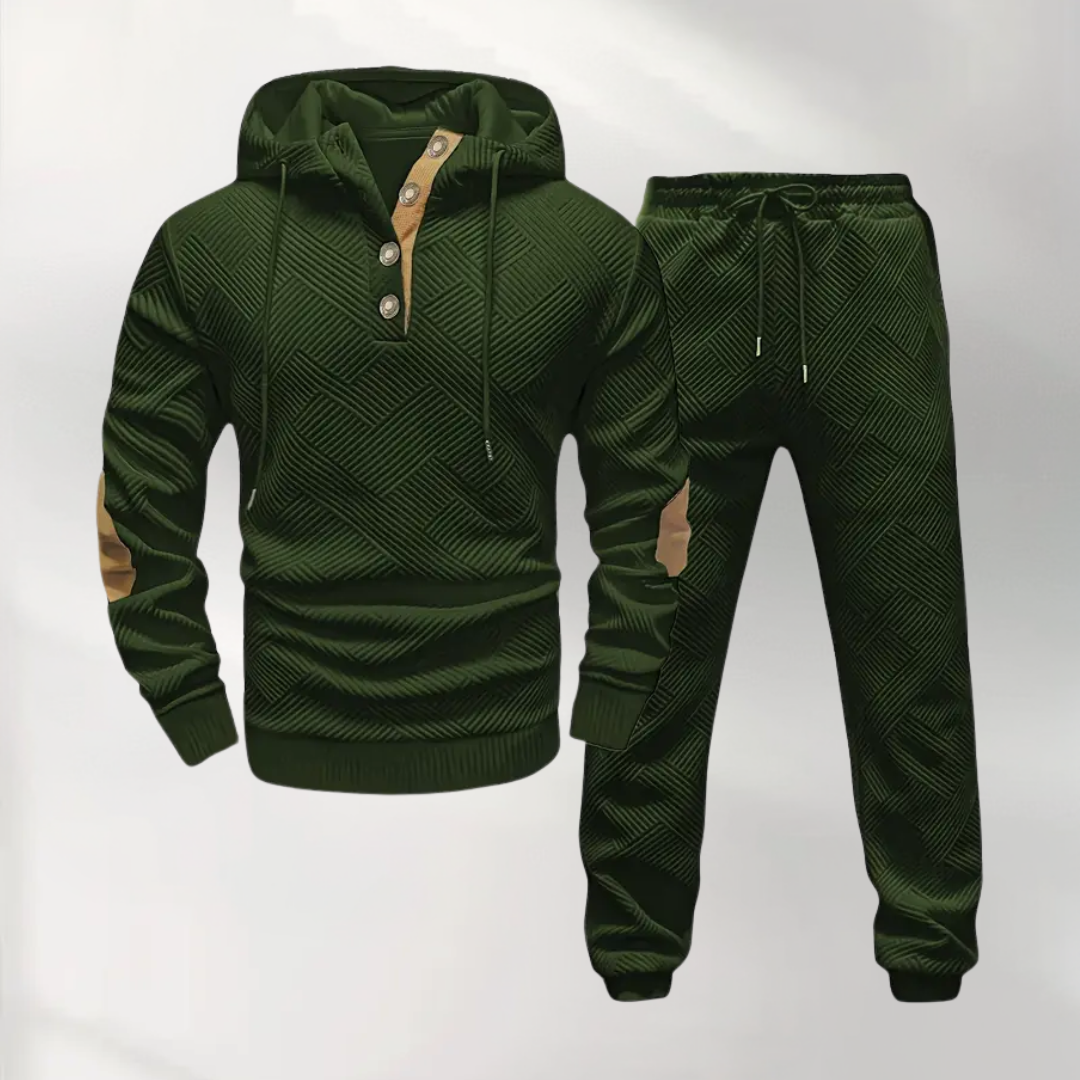 Alessandro – Men’s Textured Knit Loungewear Set
