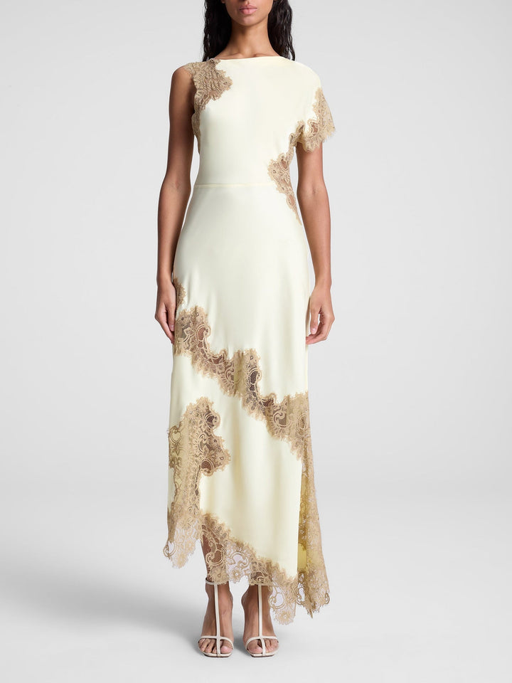 Julia – Bias-Cut Women’s Lace Evening Dress