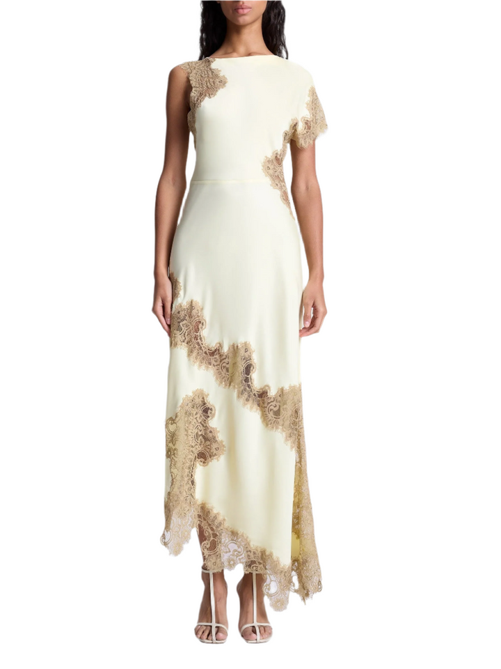 Julia – Bias-Cut Women’s Lace Evening Dress