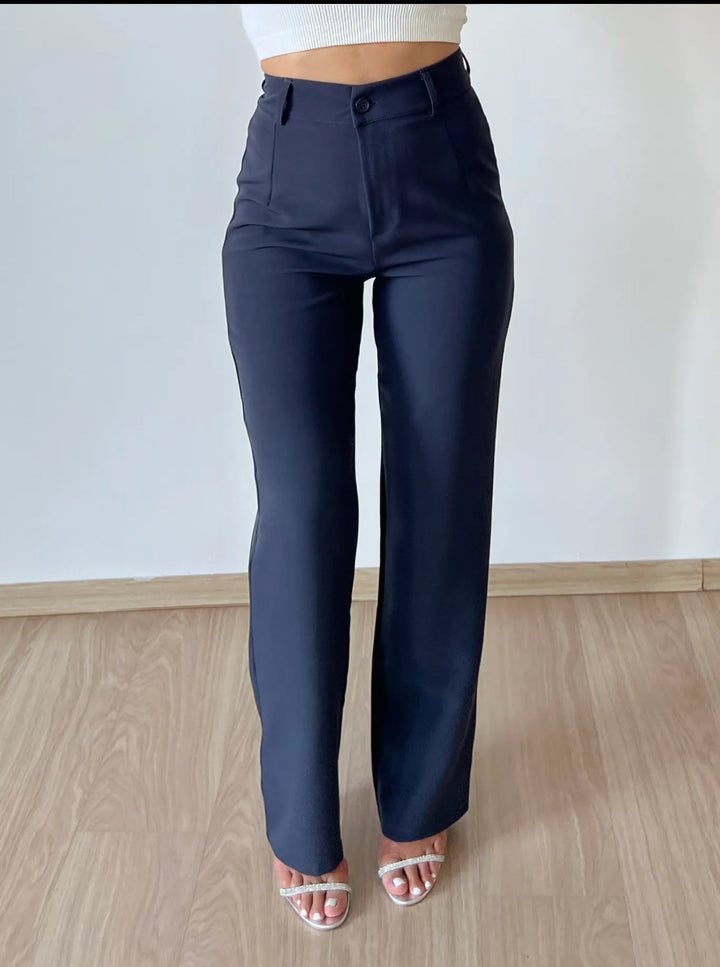 Ananya – Tailored Fit Women’s Neutral Trousers