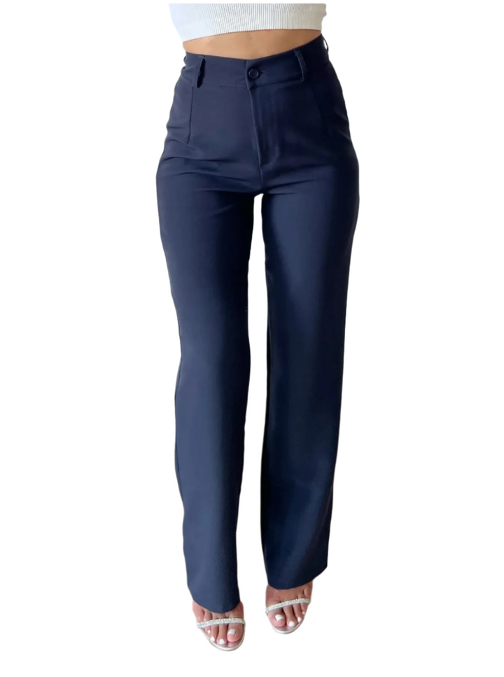 Ananya – Tailored Fit Women’s Neutral Trousers