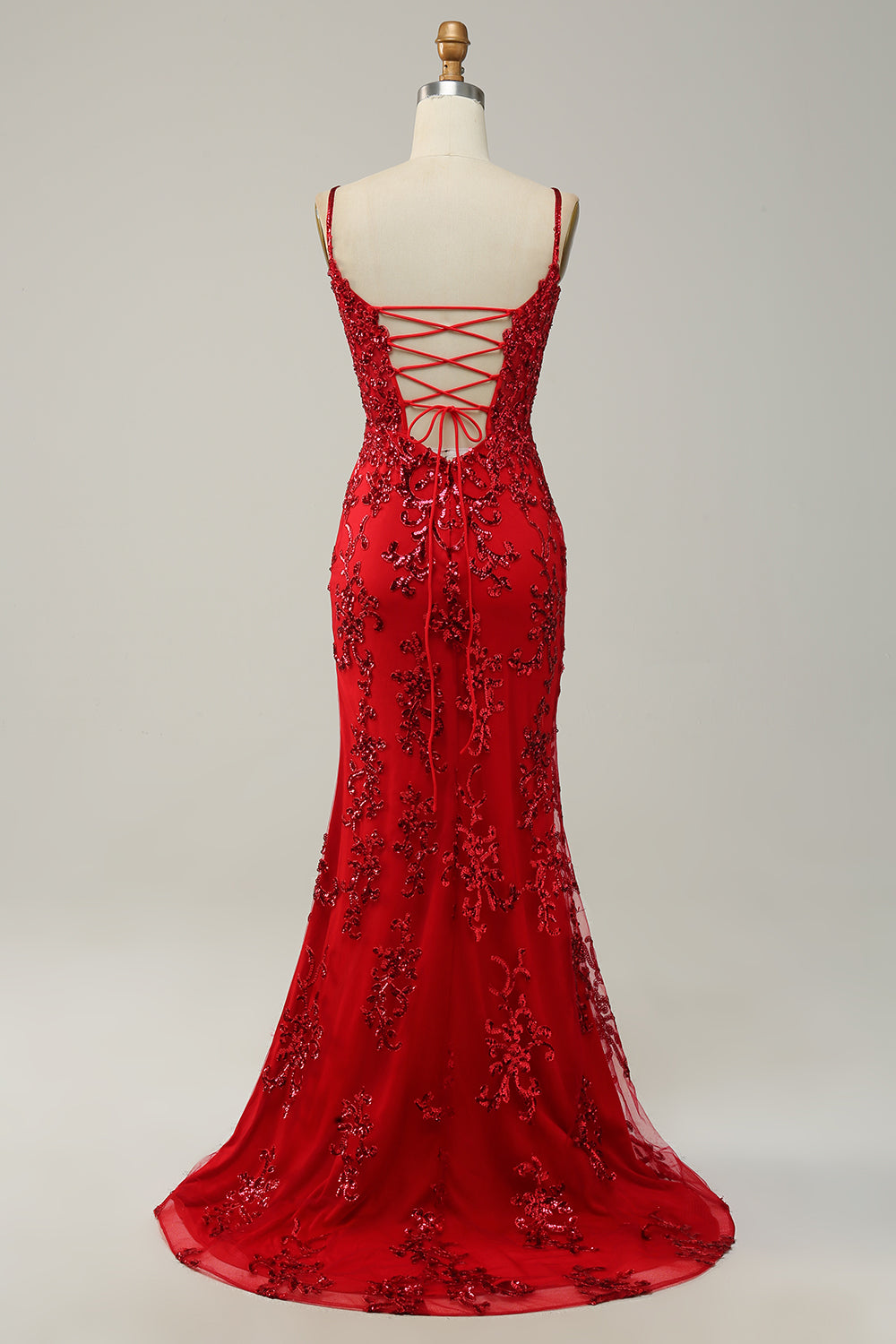 Celeste – Sequin-Curve Women’s Mermaid Gown with Front Split