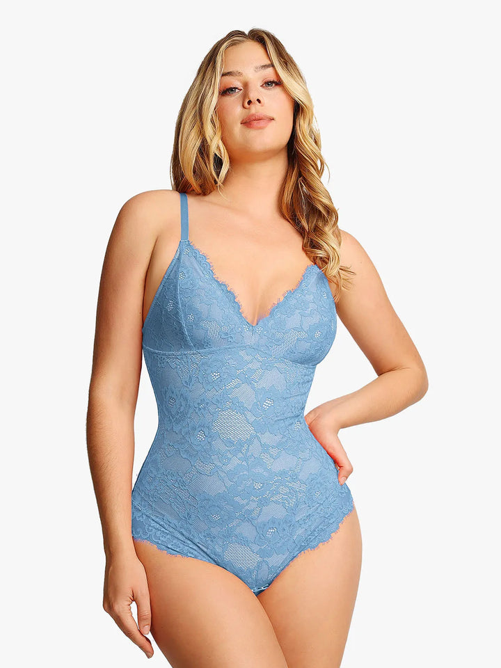Céleste – Full Lace Shaping Bodysuit for Women
