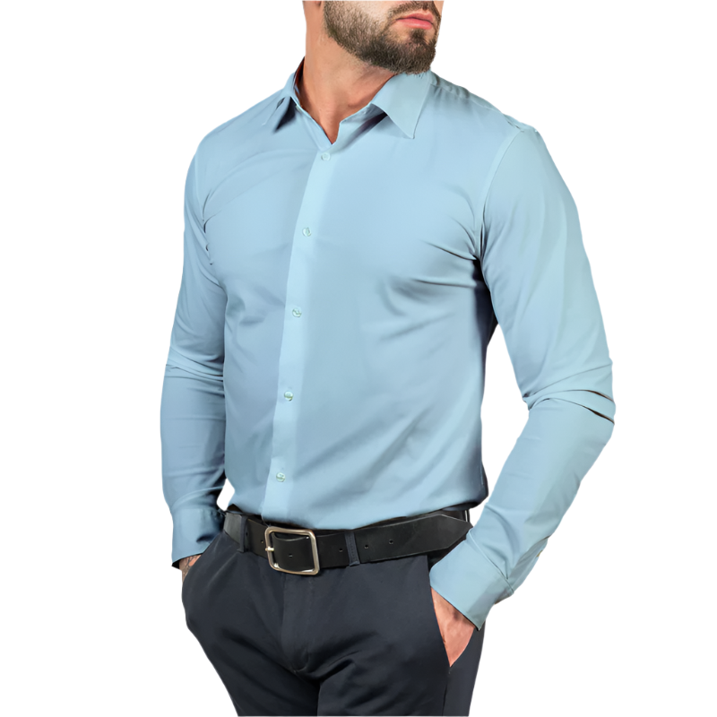 Iverson – Wrinkle-Resistant Men’s Slim Fit Shirt