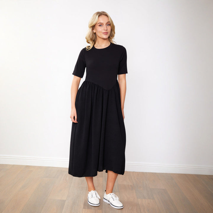 Colette – 2-Piece Women’s Layered Dress & Jacket Set