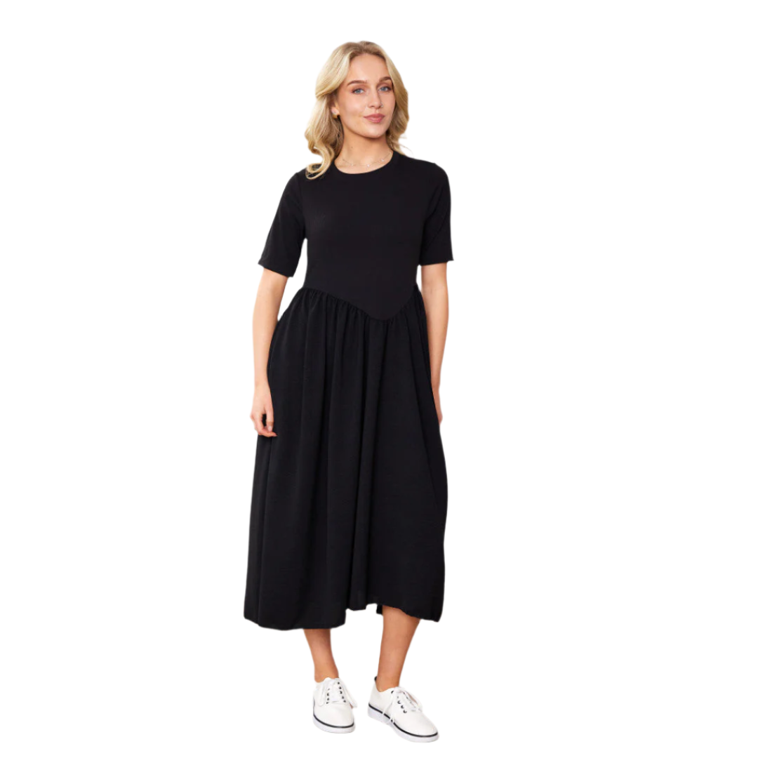 Colette – 2-Piece Women’s Layered Dress & Jacket Set