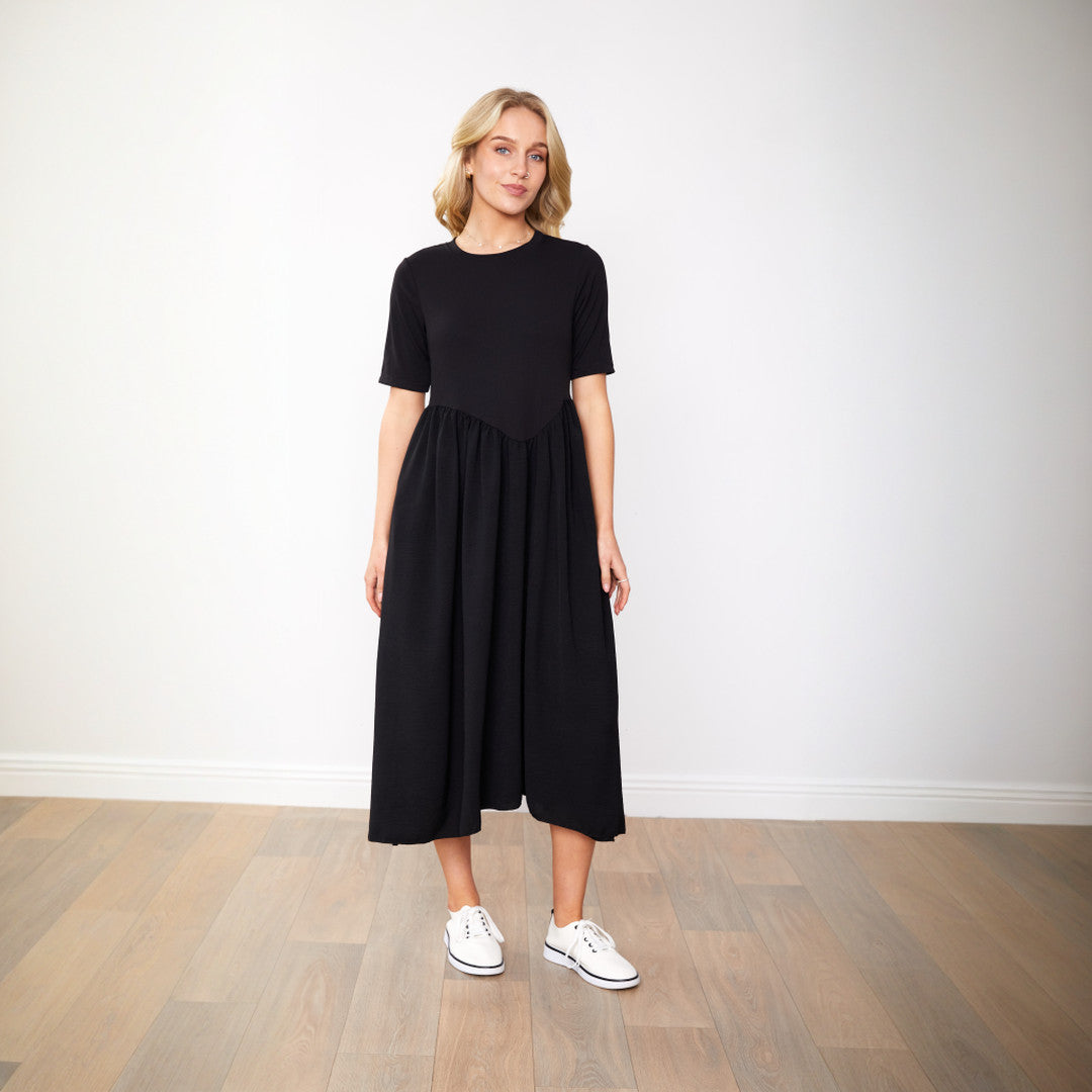 Colette – 2-Piece Women’s Layered Dress & Jacket Set