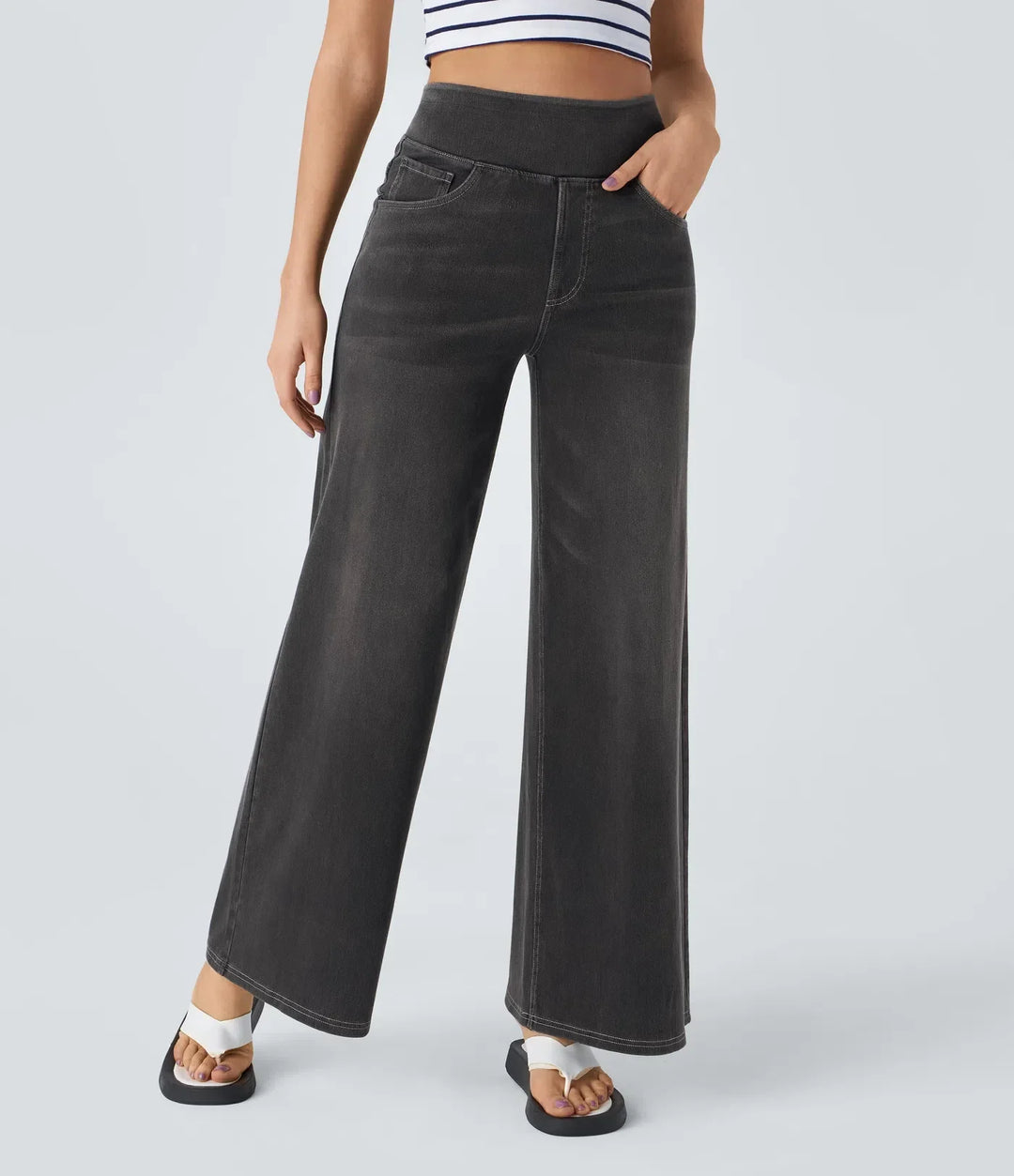 Riley – High-Waist Women’s Wide-Leg Jeans
