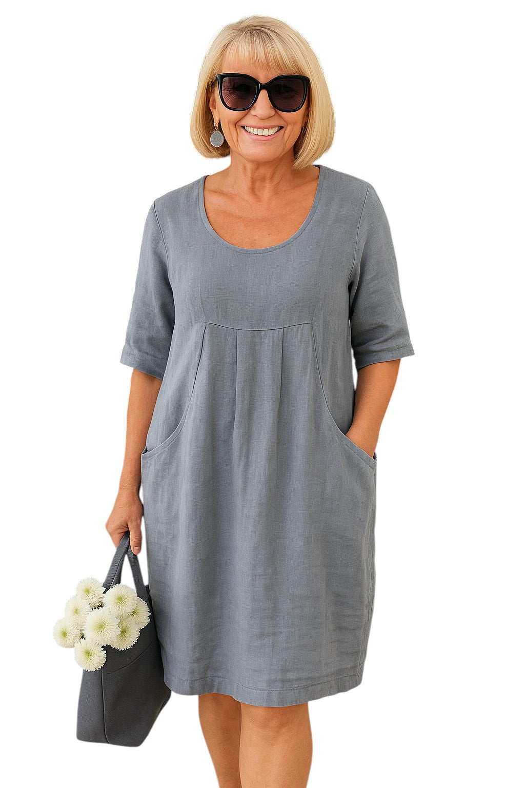 Dorothy – Breathable Women’s Cotton-Linen Summer Dress